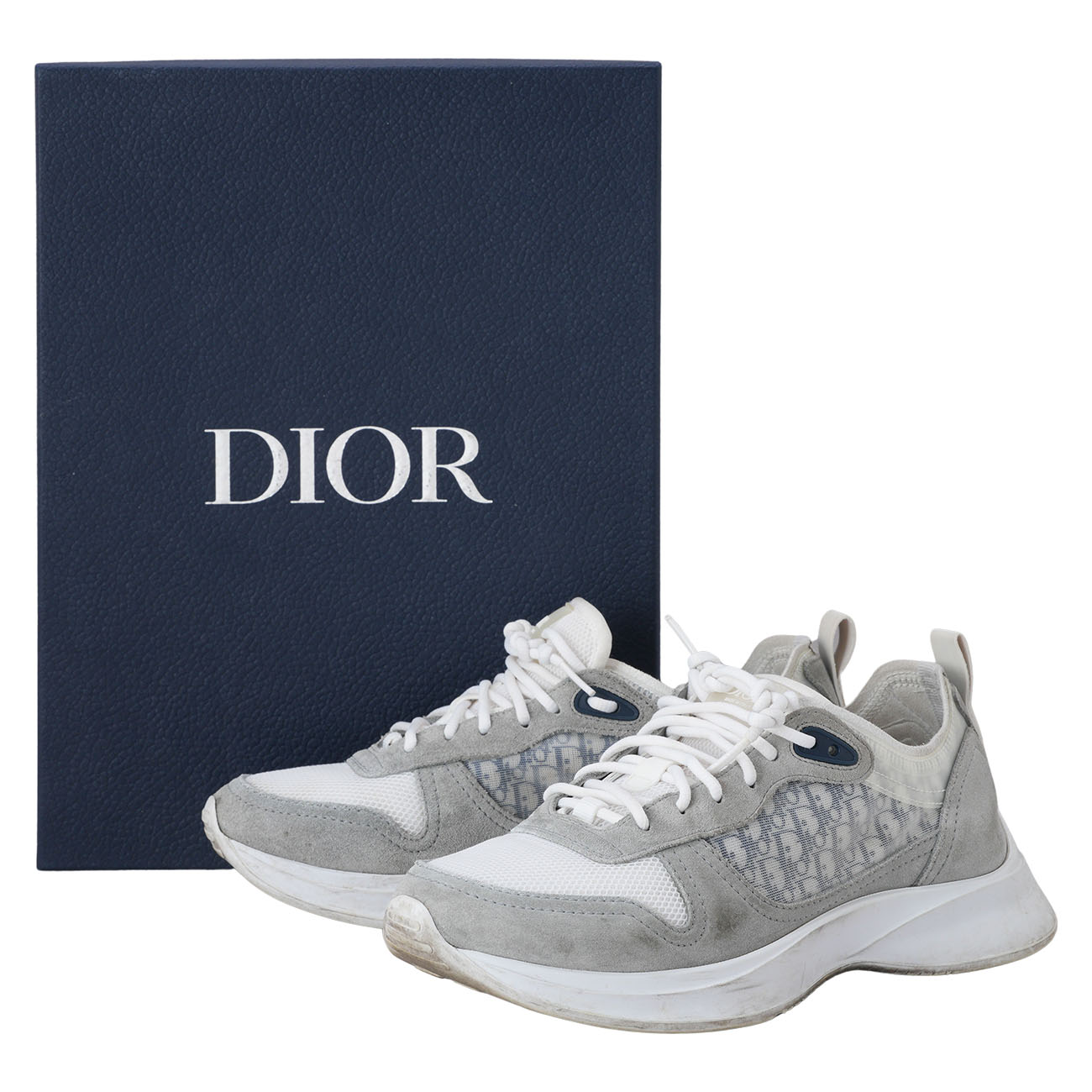 CHRISTIAN DIOR(USED)디올 RTW 우븐 스니커즈 # 38